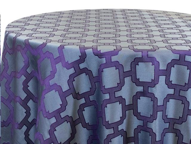 Rental store for NANCY GRAPHIC DARK PURPLE LINENS in Denver NC