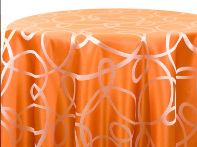 Rental store for SUPER SPINNER ORANGE LINENS in Denver NC