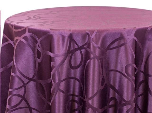 Rental store for SUPER SPINNER PURPLE EGGPLANT LINENS in Denver NC
