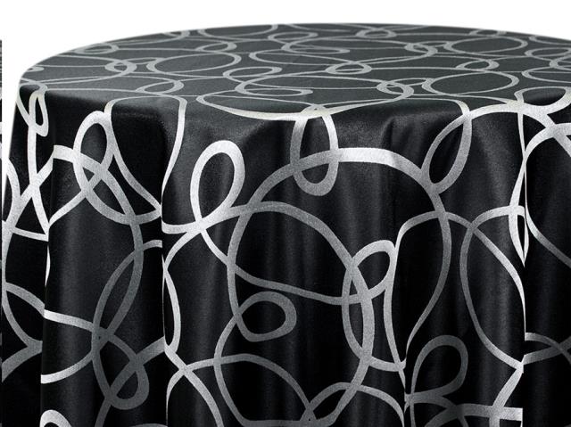 Rental store for SUPER SPINNER BLACK WHITE LINENS in Denver NC