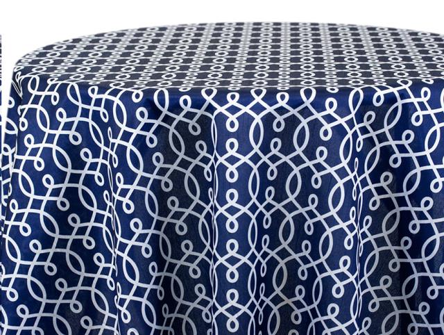 Rental store for LOOPY NAVY WHITE LINENS in Denver NC