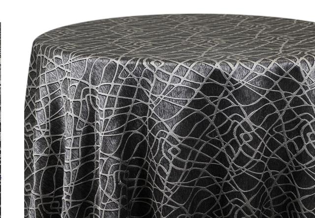 Rental store for SPIDERWEB GREY BLACK LINENS in Denver NC