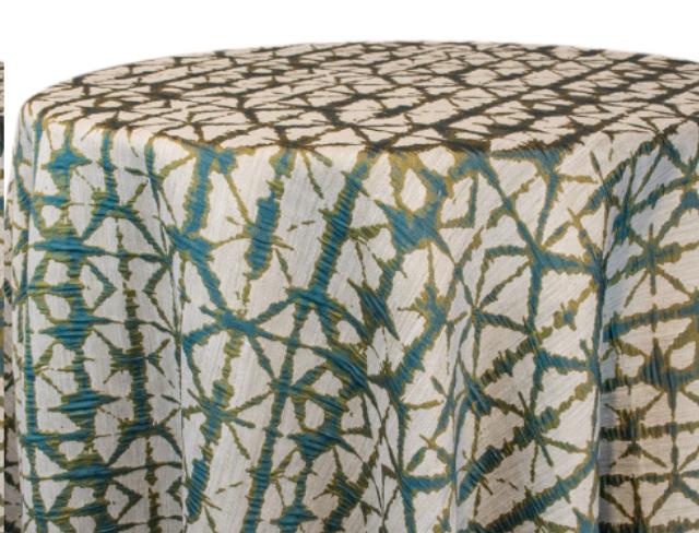 Rental store for SHIBORI HEX EMERALD LINENS in Denver NC