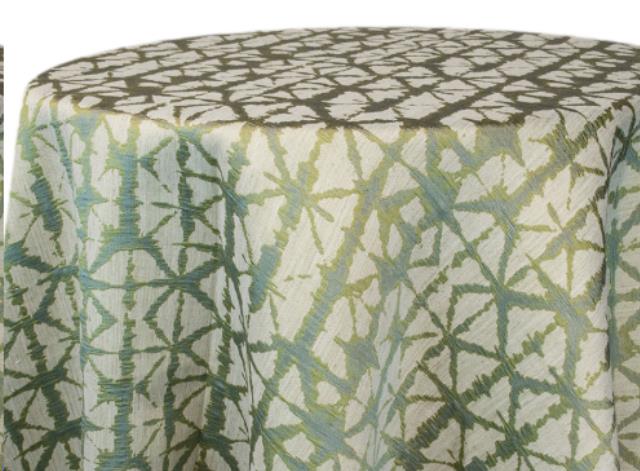 Rental store for SHIBORI HEX MOSS LINENS in Denver NC