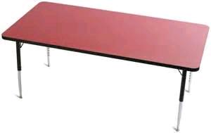 Where to rent KIDS TABLE 8  X 30  ADJUSTABLE in Denver NC