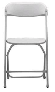 Where to rent CHAIR WHITE FOLDING in Denver NC