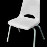 Where to rent KIDS CHAIR STACKABLE WHITE in Denver NC