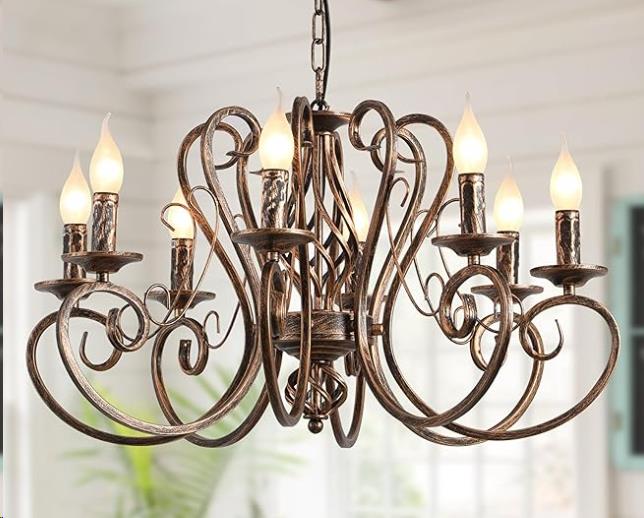Where to rent CHANDELIER PEWTER METAL in Denver NC