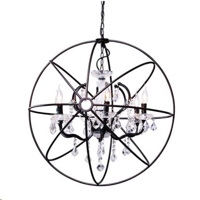 Where to rent CHANDELIER ROUND GLASS   CRYSTAL in Denver NC