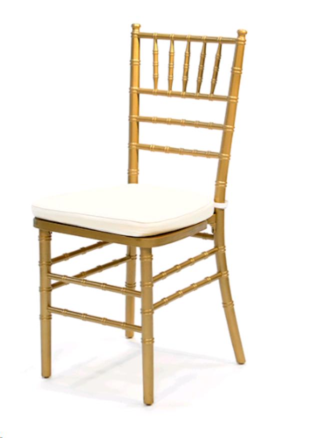 Where to rent PAD CHIAVARI CHAIR IVORY in Denver NC