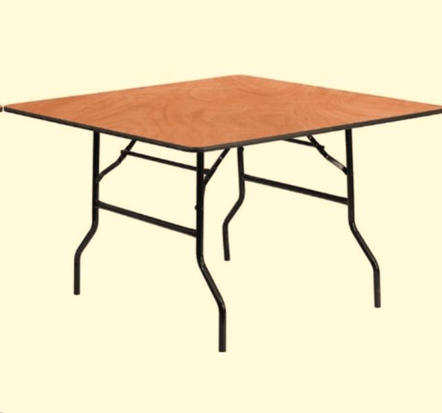 Where to rent TABLE 5 ft. SQUARE in Denver NC