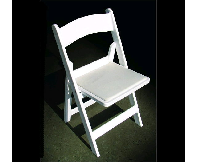 Where to rent KIDS CHAIR WHITE PADDED RESIN in Denver NC