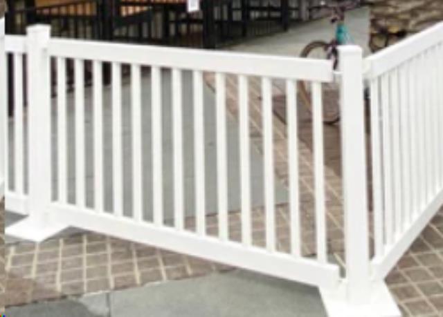 Rental store for WHITE VINYL PICKET FENCE W  BASE 6 X42 in Denver NC
