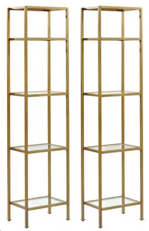 Where to rent GOLD SHELF BOOKCASE WALL in Denver NC